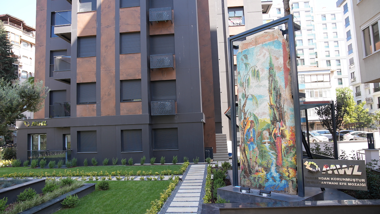 Sanat eserleri yerinde korunuyor